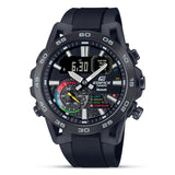 Casio Edifice Analog-Digital Black Dial Men's Watch| ECB-40MP-1ADF