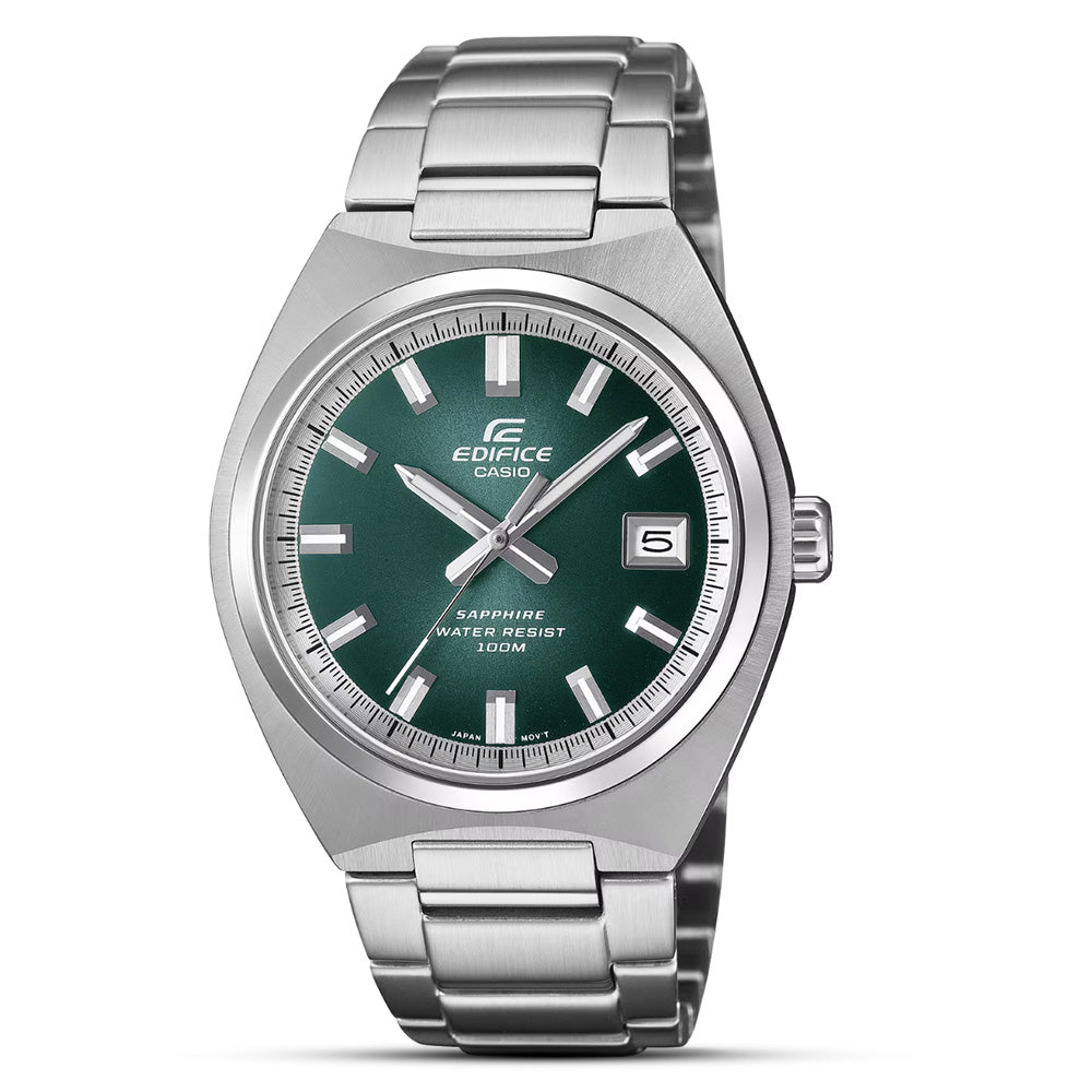 CASIO EDIFICE STANDARD GREEN DIAL WATCH | EFB-109D-3AVDF