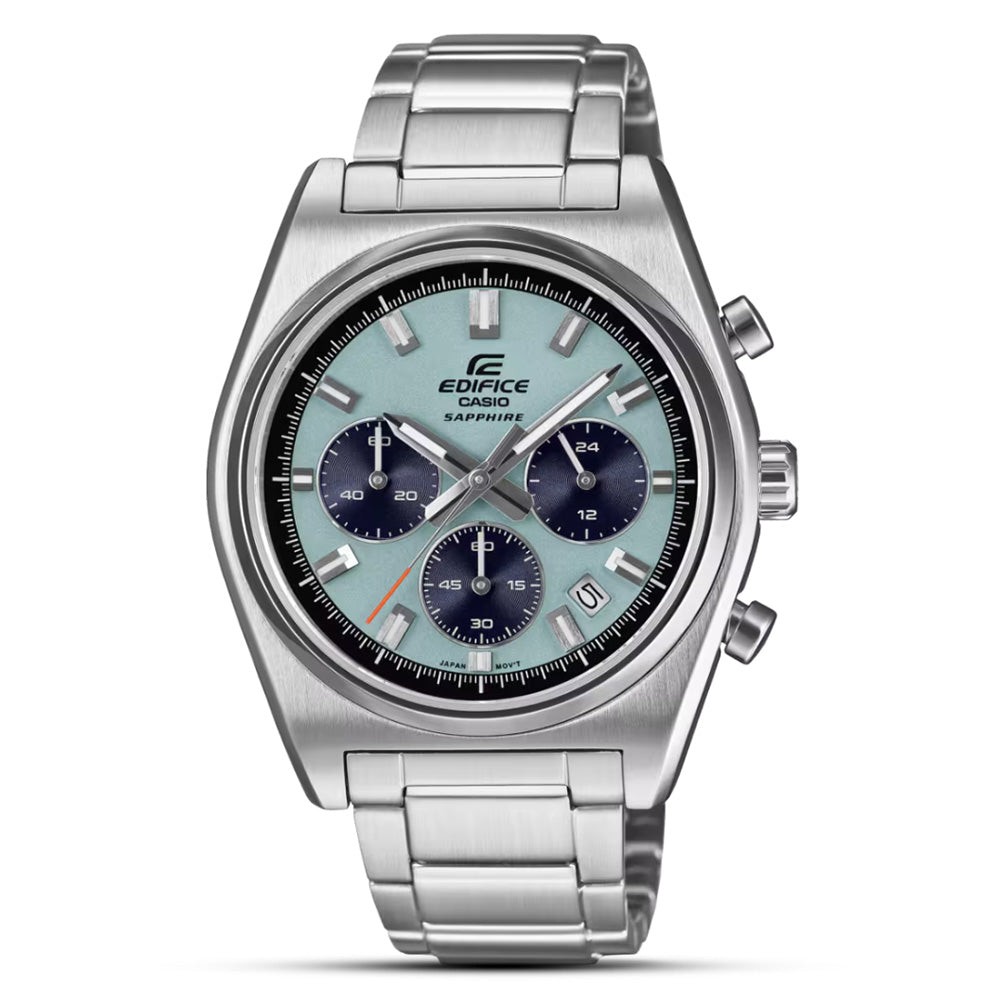 Casio Edifice Chronograph Sea Green Sapphire Dial Men's Watch | EFB-730D-2BVUDF