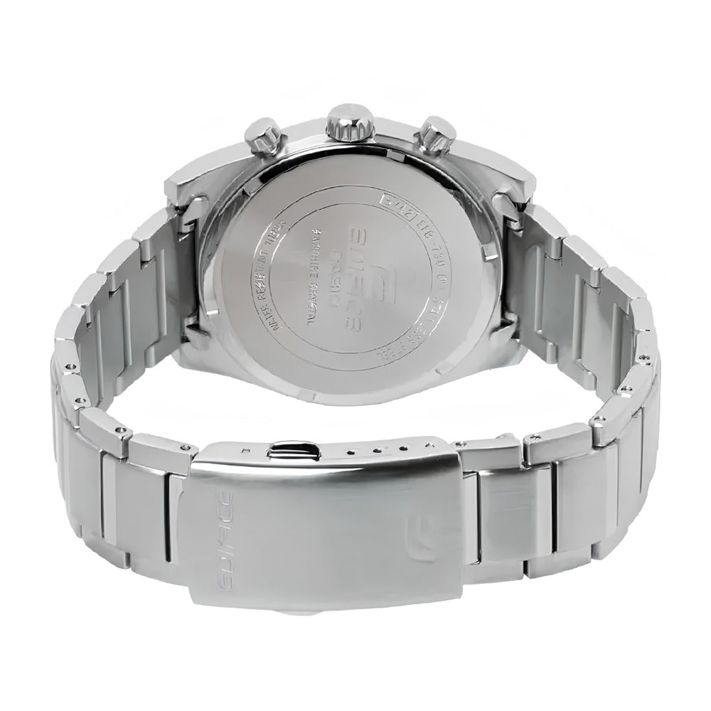 Casio Edifice Chronograph Silver Sapphire Dial Men's Watch | EFB-730D-7AVUDF
