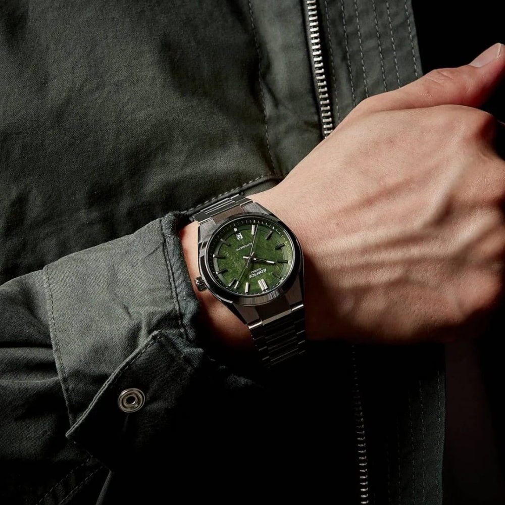 Casio Edifice Automatic Green Dial Men's Watch | EFK-100D-3ADR