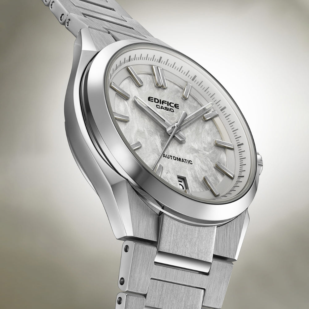 Casio Edifice Automatic White Dial Men's Watch | EFK-100D-7ADR