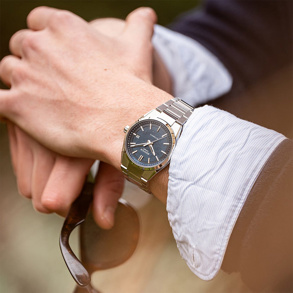 Casio Edifice Automatic Blue Dial Men's Watch | EFK-110D-2ADR