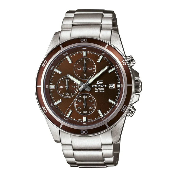 Casio edifice chronograph wr100m on sale tachymeter