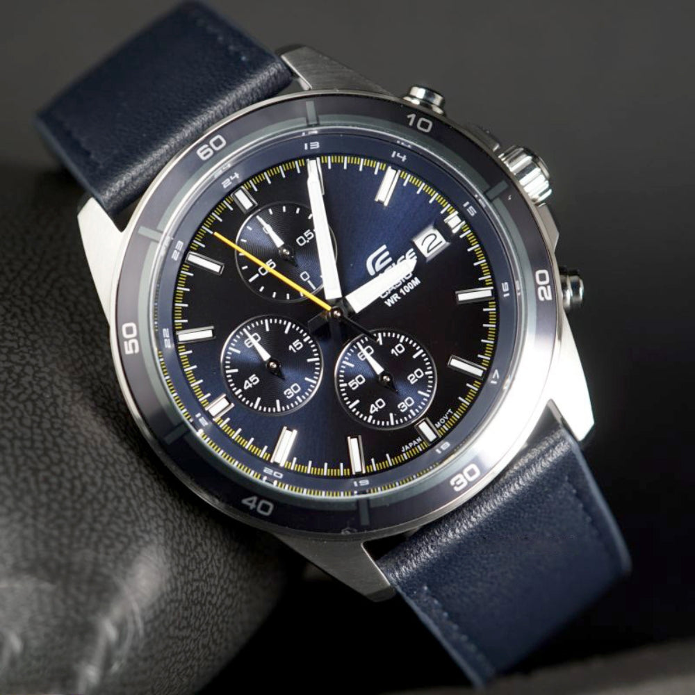 Casio Edifice Chronograph Blue Dial Men's Watch | EFR-526L-2AVUDF