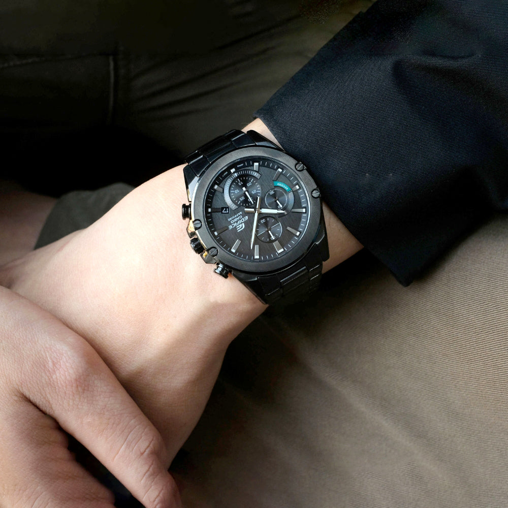 Casio Edifice Black Dial Quartz Men's Watch EFR-S567DC-1AVUDF