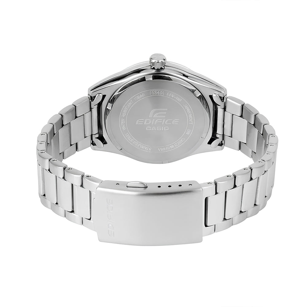 CASIO EDIFICE ANALOG ICE BLUE DIAL MEN'S WATCH | EFV-160D-2BVDF