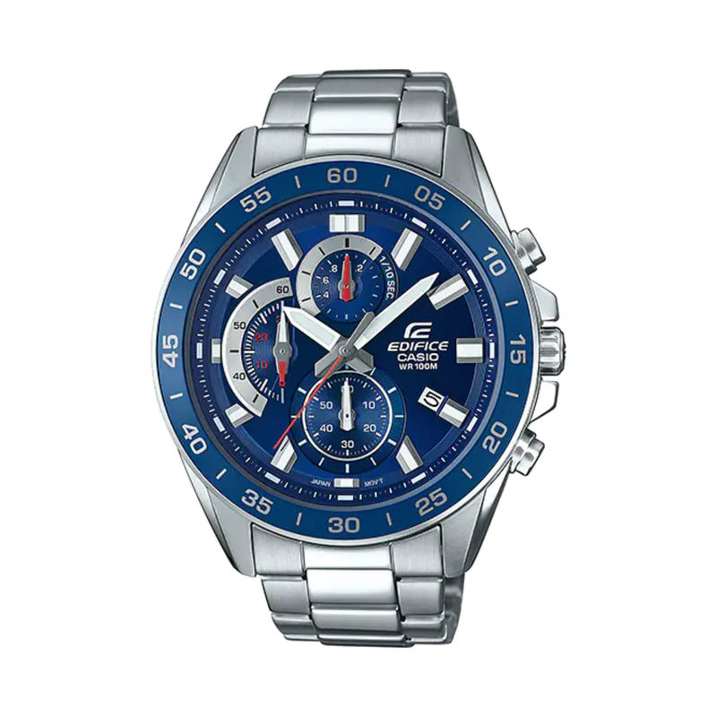 Casio Edifice Blue Chronograph Analog Men's Watch| EFV-550D-2AVUDF