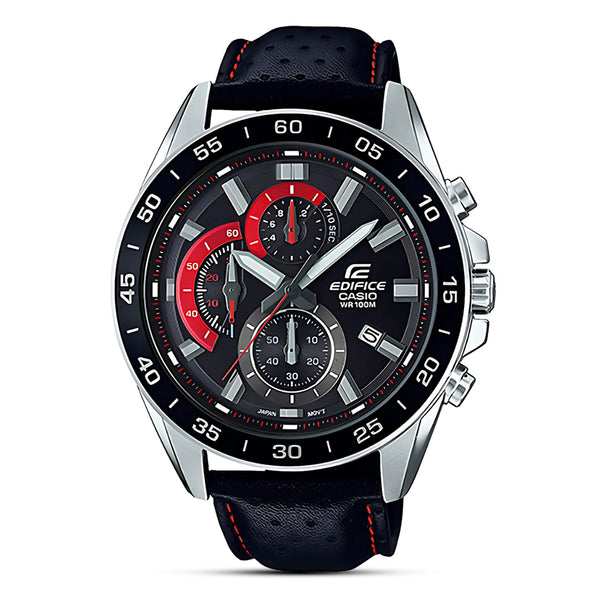 Casio Edifice Chronograph Black Dial Men's Watch | EFV-550L-1AVUDF