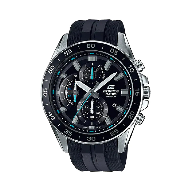 Casio Edifice Analog Black Dial Men's Watch EFV-550P-1AVUDF