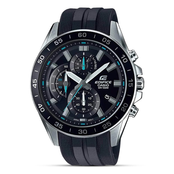 Casio Edifice Analog Black Dial Men's Watch EFV-550P-1AVUDF