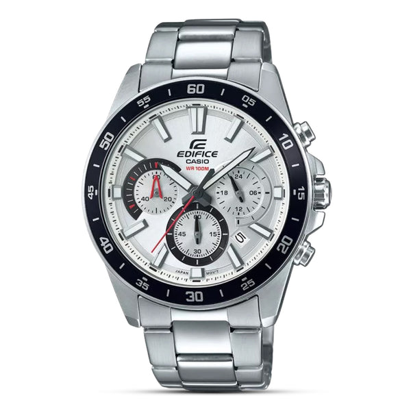 Casio Edifice Chronograph White Dial Men's Watch | EFV-570D-7AVUDF