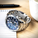 Casio Edifice Blue Dial Chronograph Men's Watch| EFV-620D-2AVUDF