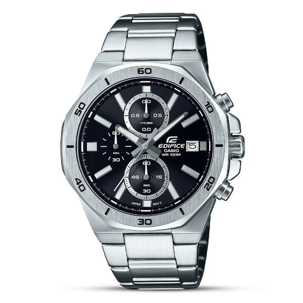 Casio Edifice Chronograph Black Dial Men's Watch | EFV-640D-1AVUDF