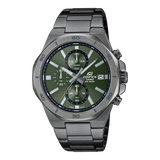 Casio Edifice Chronograph Green Dial Men's Watch EFV-640DC-3AVUDF