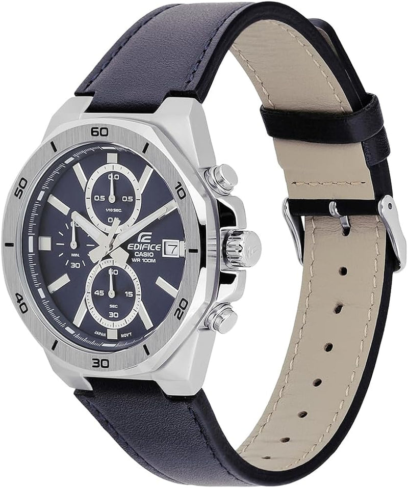 Casio Edifice Chronograph Blue Dial Men's Watch| EFV-640L-2AVUDF