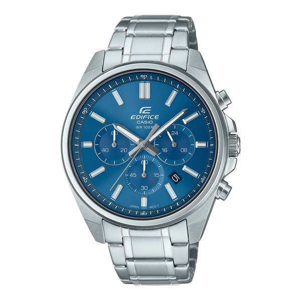 Casio Edifice Blue Dial Chronograph Men's Watch| EFV-650D-2AVUDF