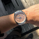 Casio Edifice Chronograph Pink Dial Men's Watch | EFV-650D-4AVUDF
