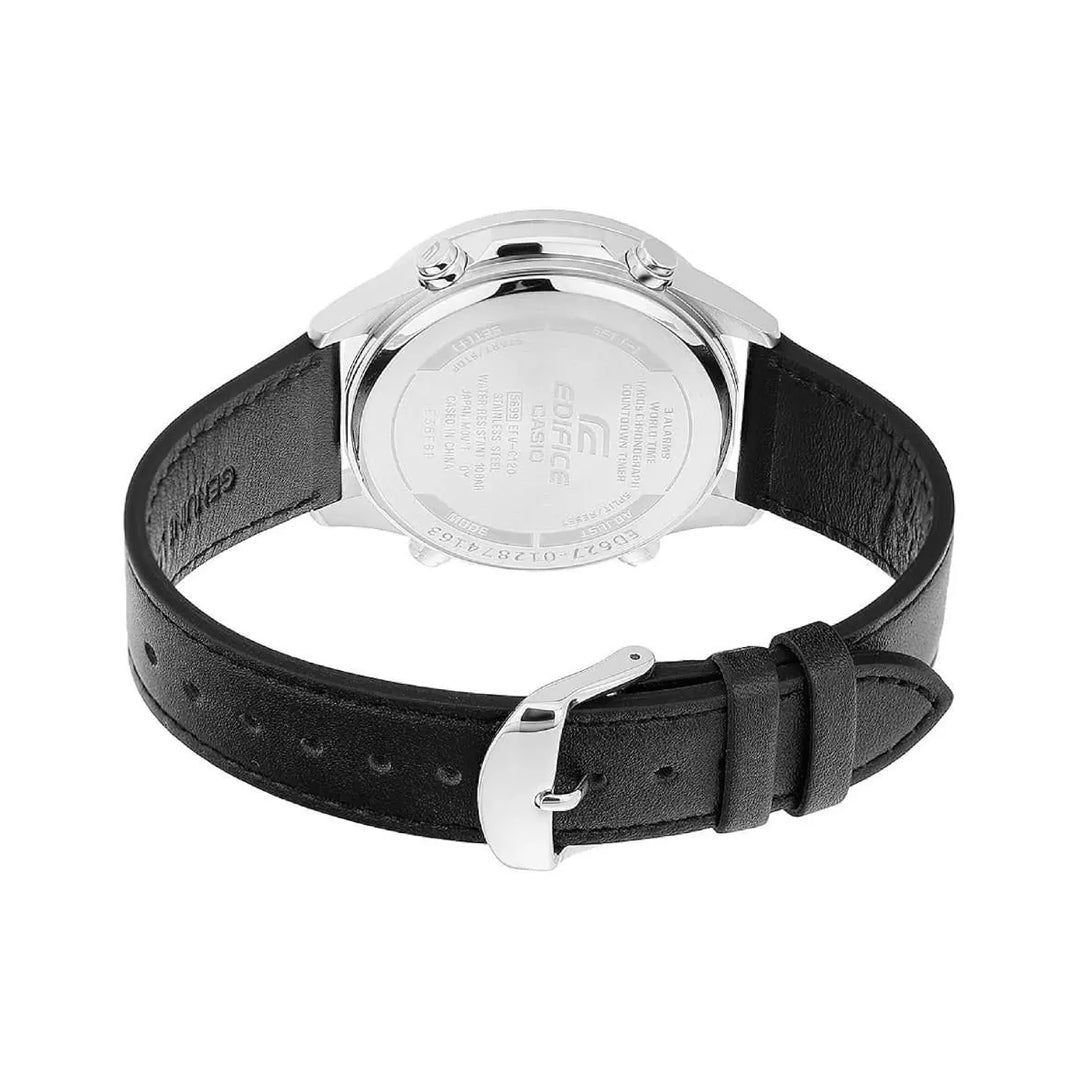 Casio Edifice Analog-Digital Black Dial Men's Watch | EFV-C120L-8ADF