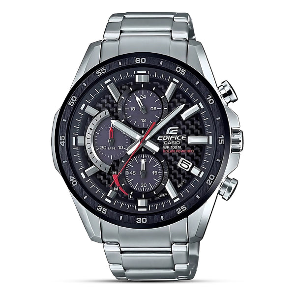 Casio Edifice Solar Powered Chronograph Men’s Watch | EQS-900DB-1AVUDF