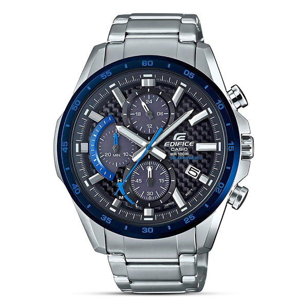 Casio Edifice Solar Powered Black Dial Watch| EQS-900DB-2AVUDF