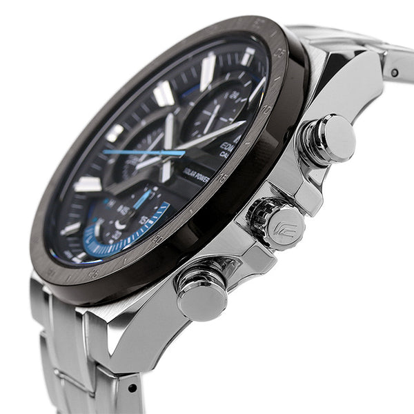 Casio Edifice Tough Solar Black Dial Watch| EQS-920DB-1BVUDF