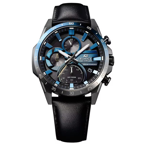 Casio Edifice Solar Powered Chronograph Black Strap Watch EQS-940NL-1AVUDF