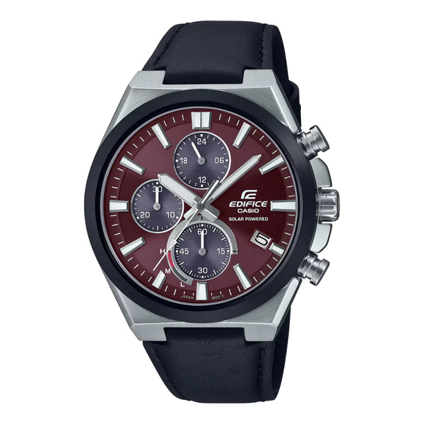 Casio Edifice Solar Powered Chronograph Brown Dial Watch EQS-950BL-5AVUDF