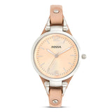 Fossil Women's Georgia Stainless Steel Casual Quartz Watch