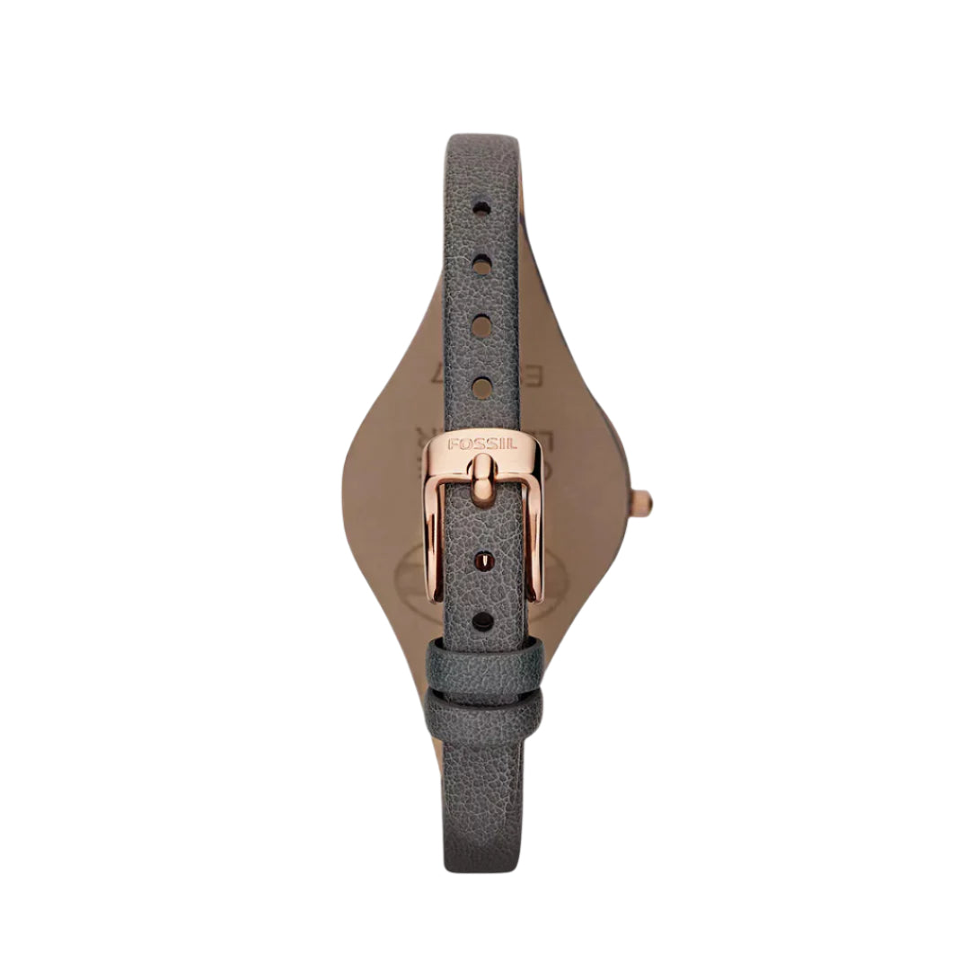 Fossil Georgia Smoke Leather Women Watch | ES3077