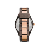 Fossil Stella Multifunction Two-Tone Brown Dial Ladies Watch | ES4079