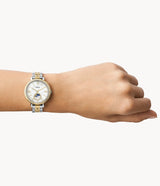 Fossil Jacqueline Sun Moon Two-Tone Stainless Steel Watch ES5166 