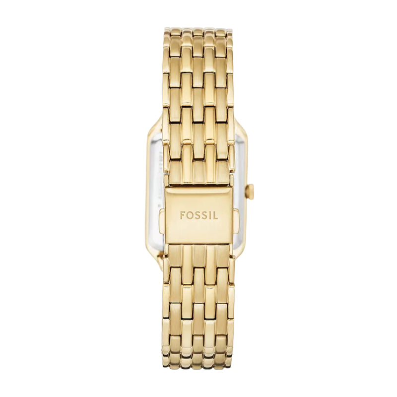 Fossil Raquel Gold Tone Silver Dial Ladies Watch | ES5220