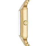 Fossil Raquel Gold Tone Silver Dial Ladies Watch | ES5220