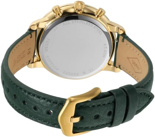 Fossil Neutra Chronograph Green Leather Strap Ladies Watch | ES5239