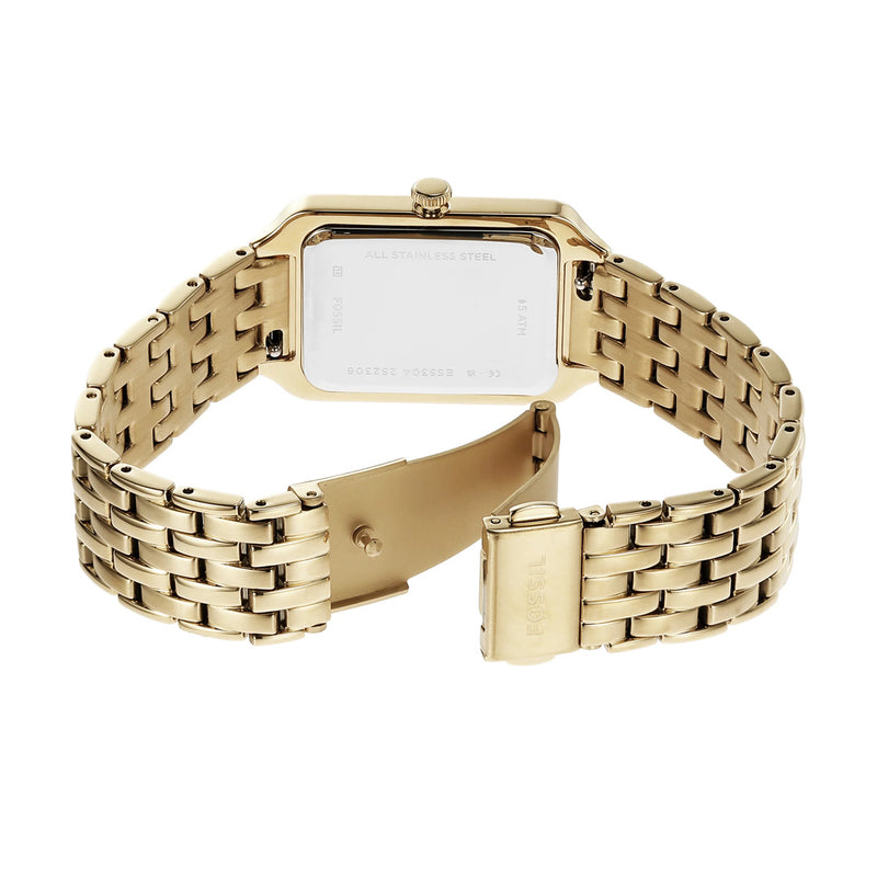 Fossil Raquel White Mother of Pearl Dial Ladies Watch | ES5304 