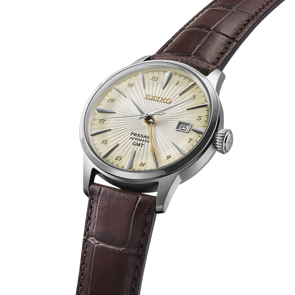 Seiko Presage Cocktail Time GMT 'Acacia' Automatic Watch SSK041J1