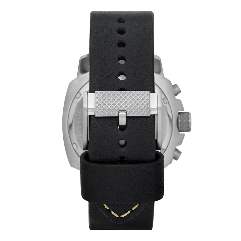 FOSSIL MODERN CHRONOGRAPH BLACK LEATHER MEN'S WATCH | FS4928