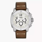 Fossil Modern Chronograph Brown Leather Men's Watch| FS4929