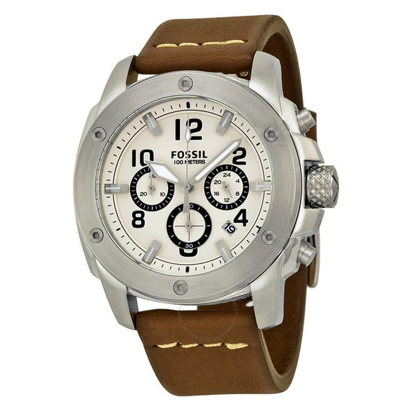 Fossil Modern Chronograph Brown Leather Men's Watch| FS4929