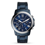 FOSSIL GRANT SERIES Limited edition Blue Strap Men's Watch| FS5230