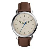 Fossil Minimalist Cream Dial Men's Men's Watch | FS5306