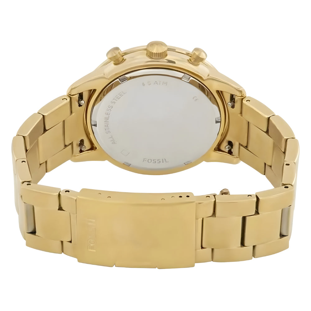 Fossil Townsman Gold Tone Chronograph Men's Watch FS5348