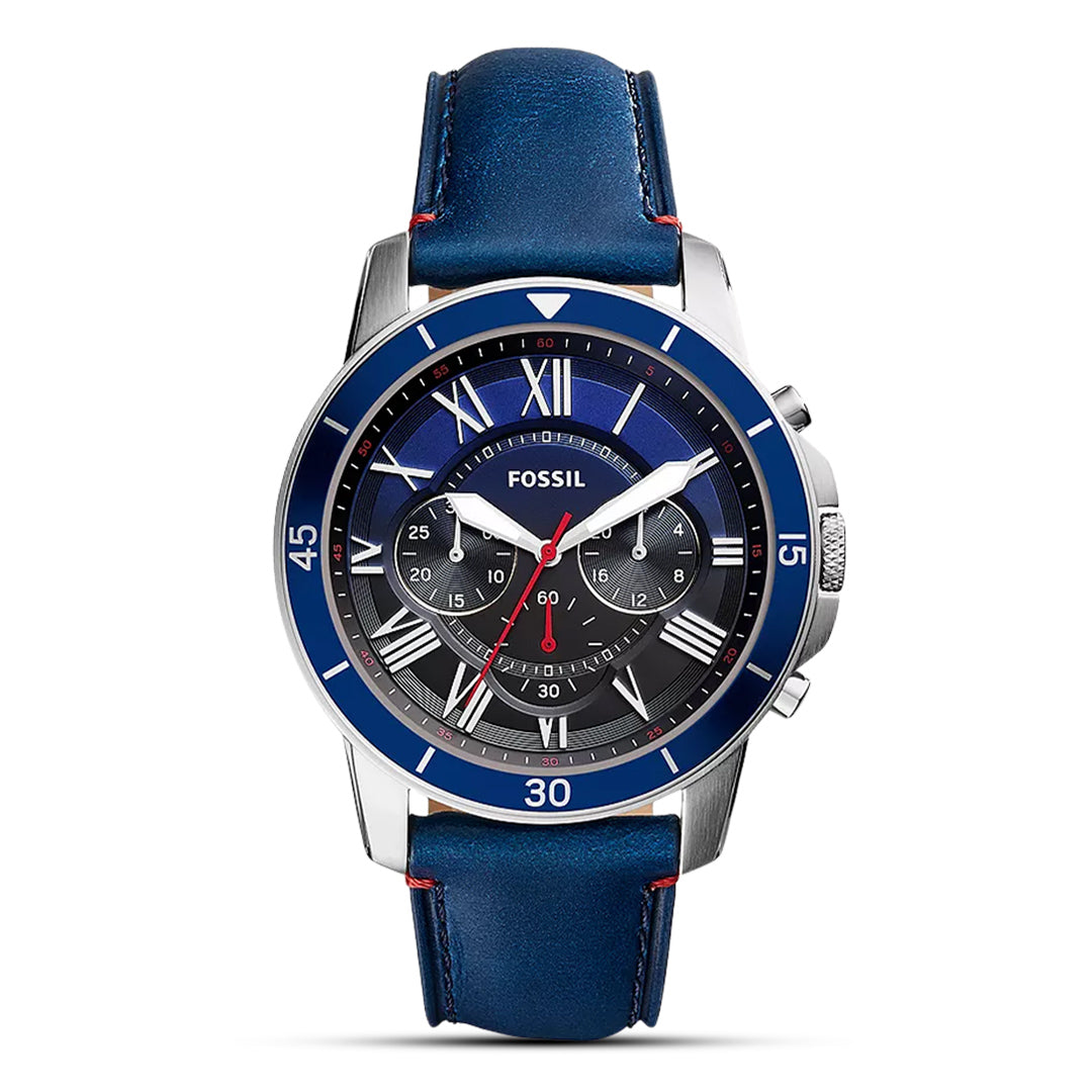 Fossil Grant Sport Multifunction Blue Dial Men’s Watch | FS5373