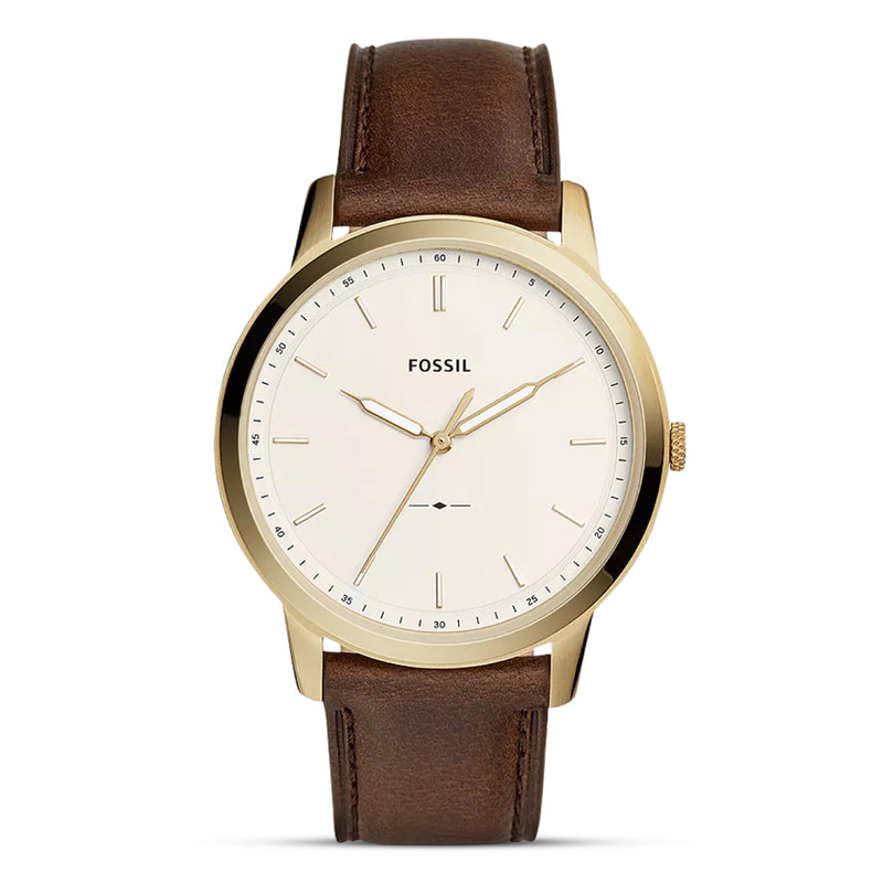 Fossil Minimalist Slim Cream Dial Men's Watch | FS5397