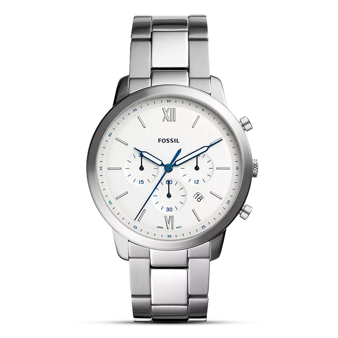 Fossil Neutra Chronograph White Dial Men's Watch | FS5433
