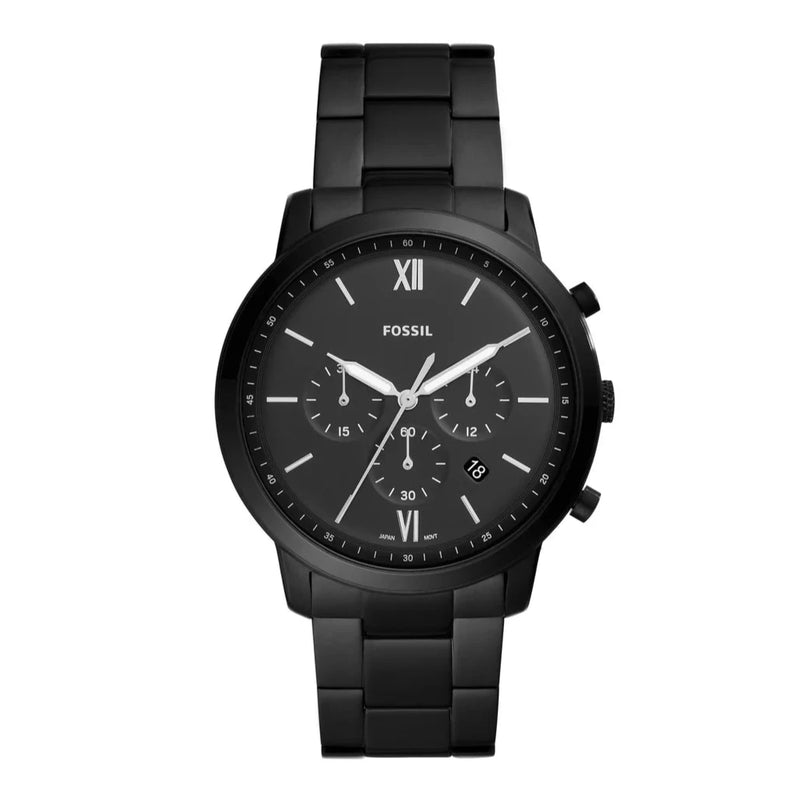 Fossil Neutra Chronograph Black Dial Men's Watch | FS5474