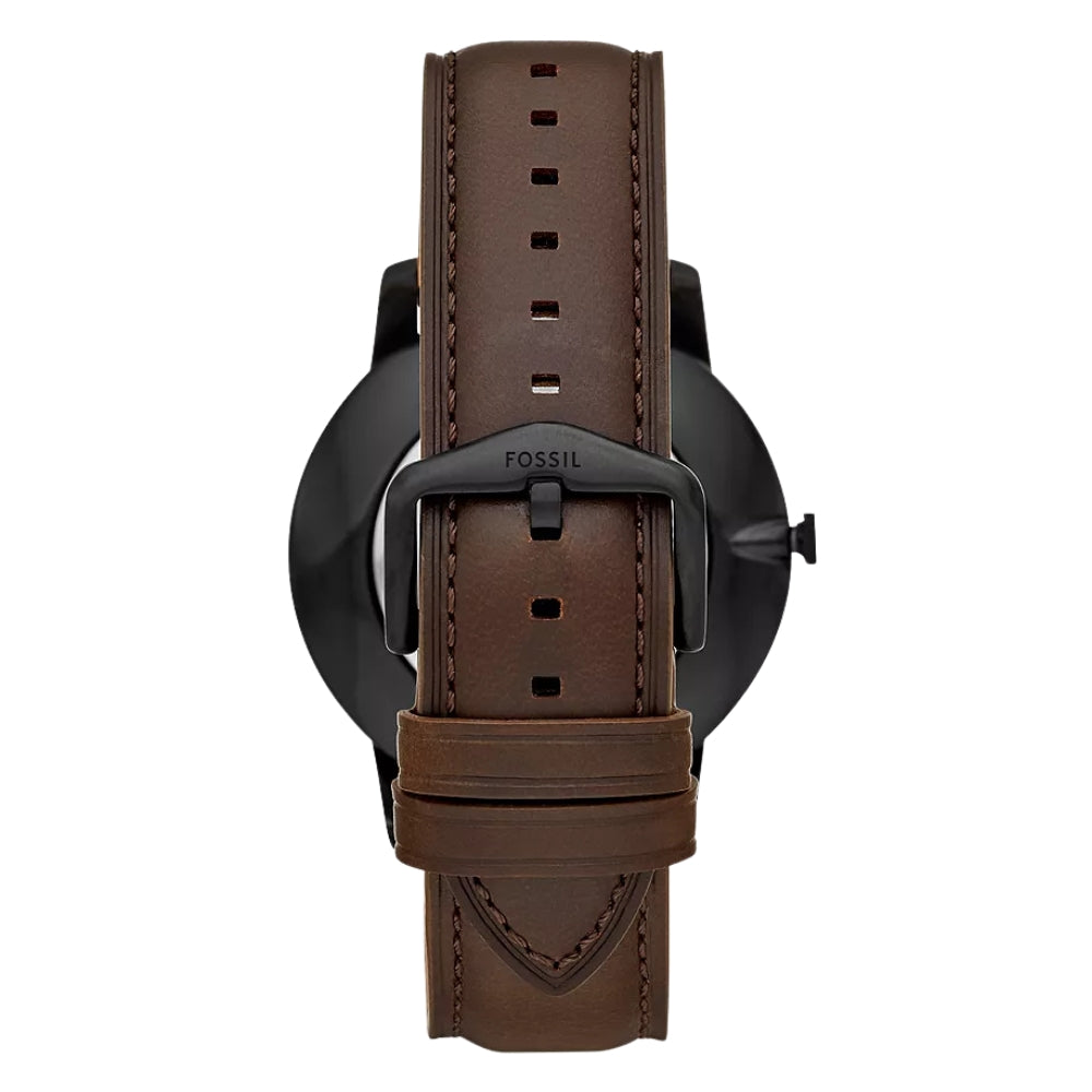 Fossil Minimalist Three-Hand Brown Dial Men's Watch FS5551
