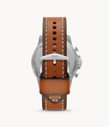 Fossil Bowman Chronograph Luggage Leather Watch FS5602