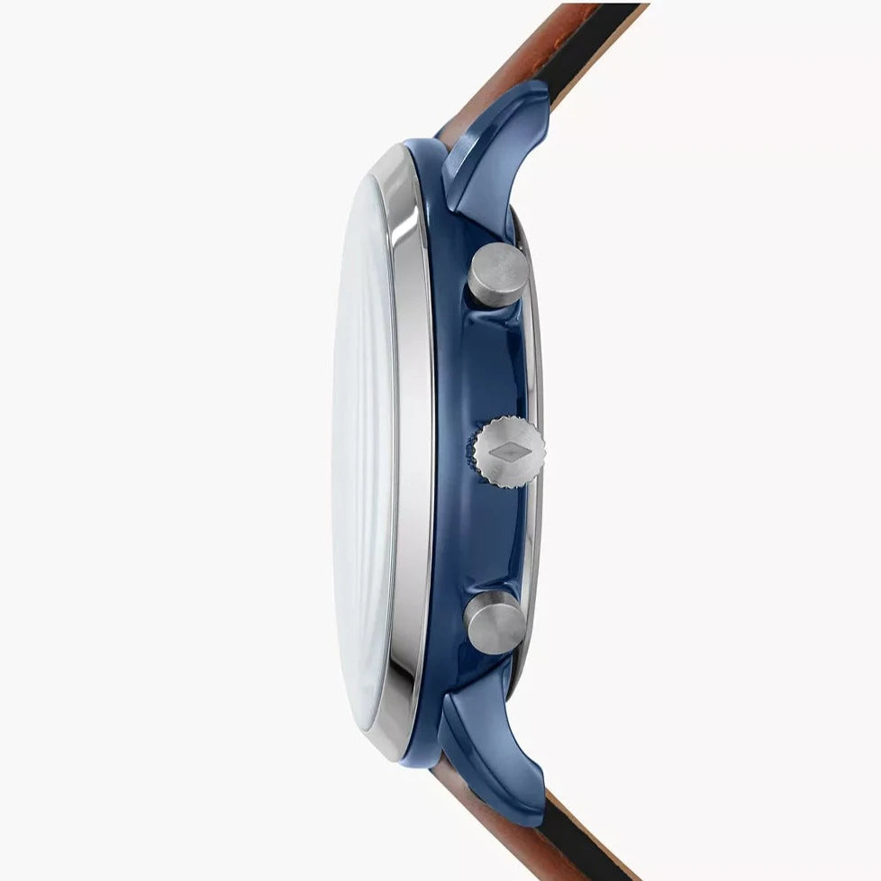 Fossil Neutra Chronograph Luggage Leather Men's Watch| FS5791